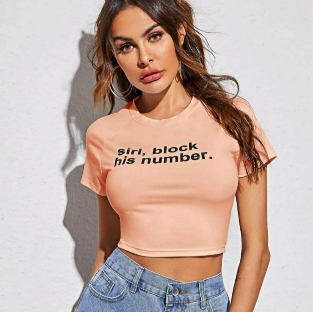 Fitted Crop Tee